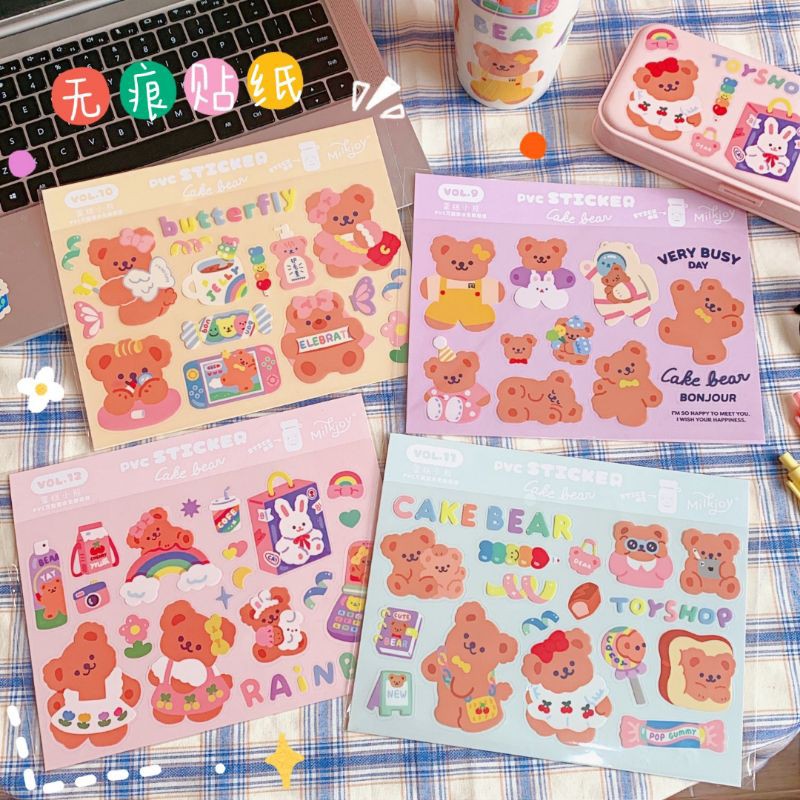 

STIKER SHEET BEAR