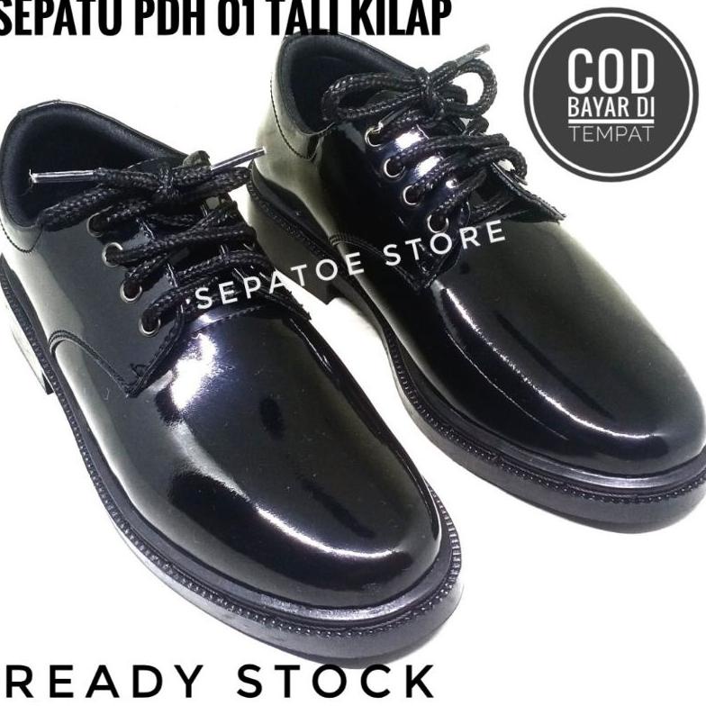 [KODE PRODUK BQ8HH5481] Sepatu PDH Pendek 01 TNI AD AL AU | Sepatu Pdh Polri | Sepatu Pdh Satpam | S
