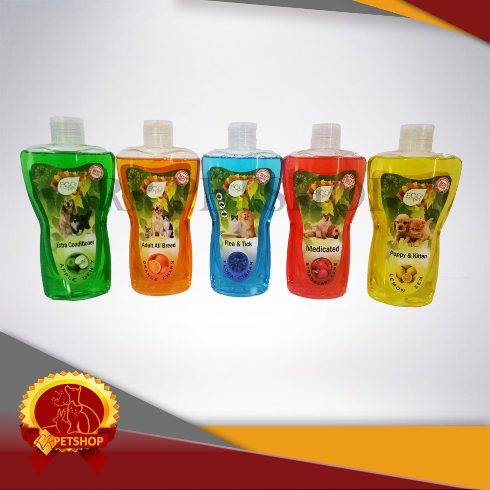 Shampoo Kucing dan Shampoo Anjing Eco Pet 250 ml Cat Shampo Dog Shampo Ecopet 250ml