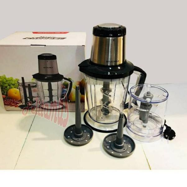 kzt -39 ⁂ Chopper blender MITOCHIBA 6 mata pisau CH 200 - pelumat daging - penghancur es - magic cho