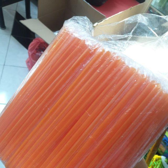 Sedotan Orens Kemasan 6mm Lancip 500pc