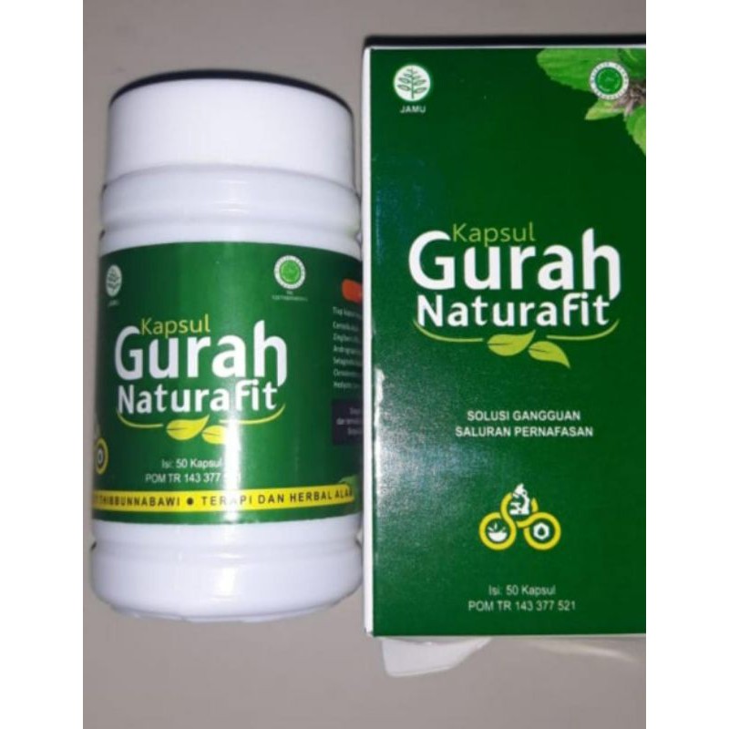 kapsul gurah naturafit herbal