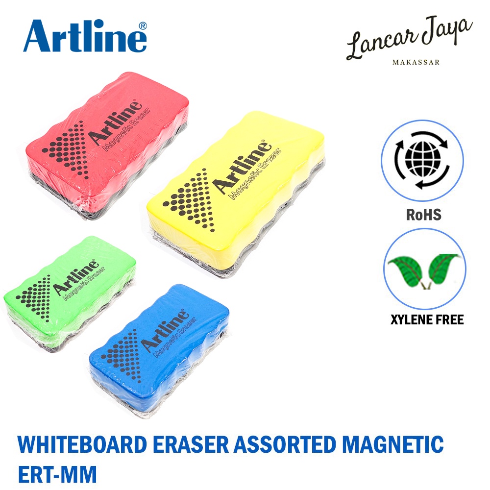 

Whiteboard Magnetic Eraser Penghapus Papan Tulis Putih Artline ERT-MM