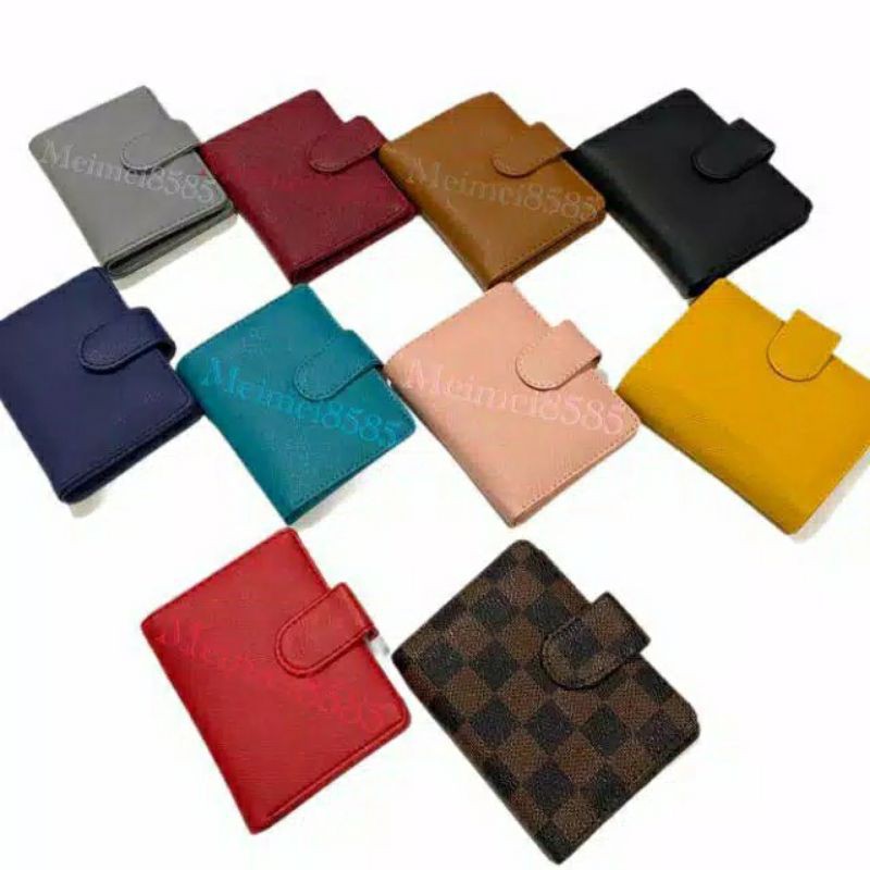 DOMPET KARTU KANCING BUTTER LOKAL CARD HOLDER - TEMPAT KARTU DOMPET WANITA