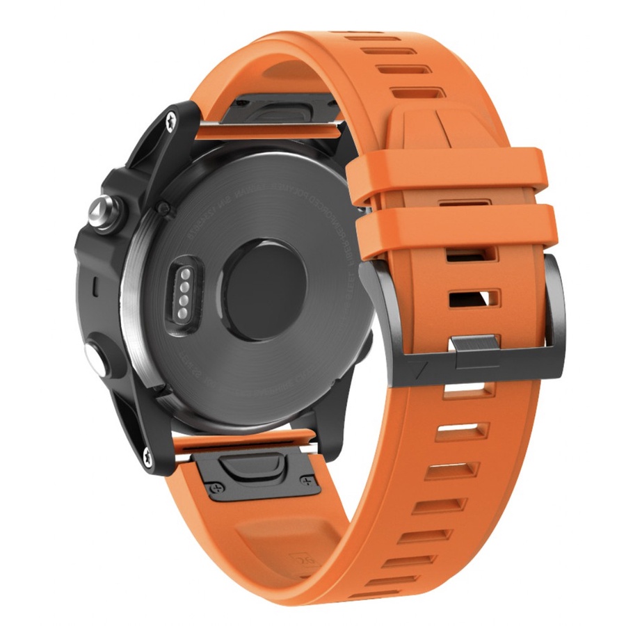 EQF Strap Garmin Fenix 7X 51mm - Tali Jam Quick Fit 26mm Rubber Silikon