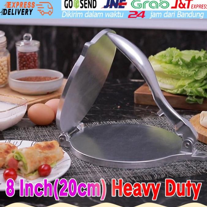 

8 Inch Tortilla Press Aluminum Pembuat Tortila Kulit Taco Meksiko Alat ---NEW---