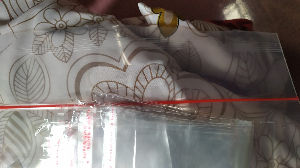 Plastik / Tas Klip Ziplock Ukuran Besar Tebal 28x35cm