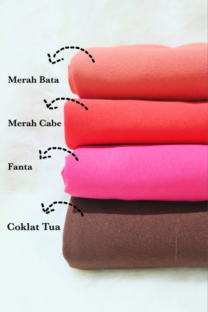 Jilbab Segitiga Instan Warna Ke - II