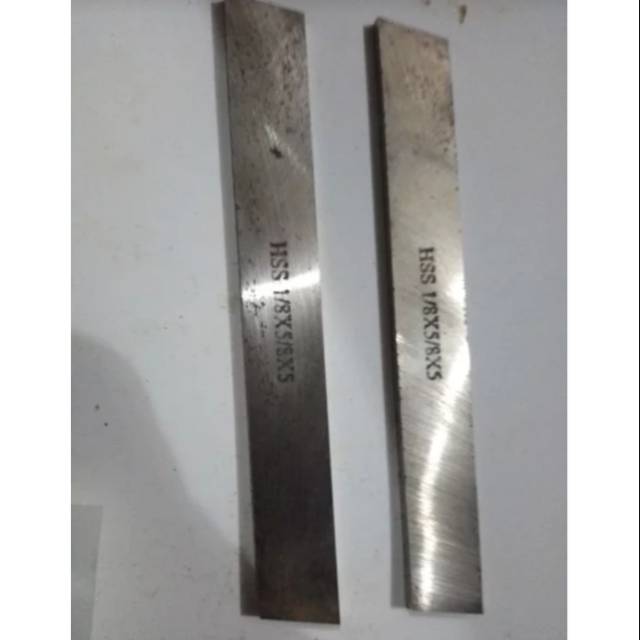 hss mata pahat bubut hss1/8 x 5/8 x 5 inch rectangular Flat Cut Off Blade pahat bubut potong bubut f