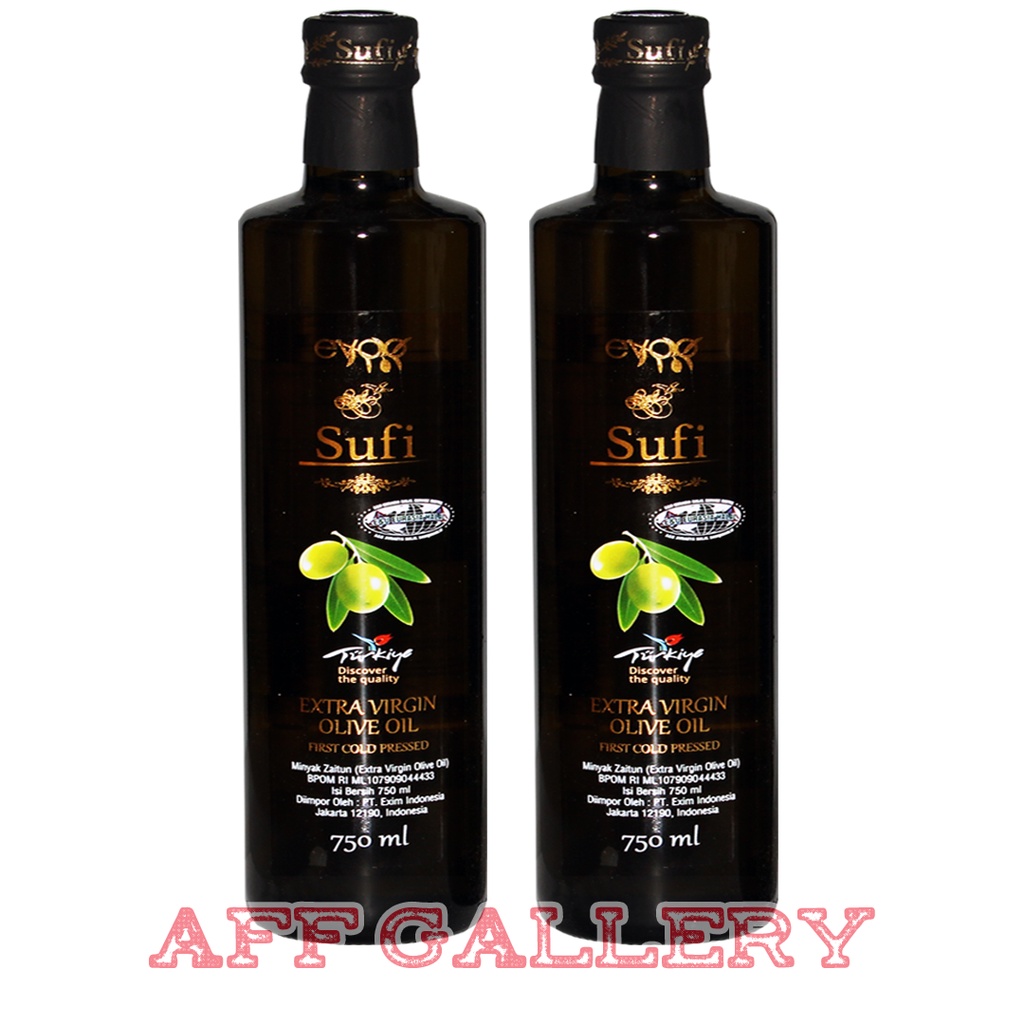 Minyak Zaitun SUFI Extra Virgin Olive Oil | Minyak Zaitun EVO 750 ml
