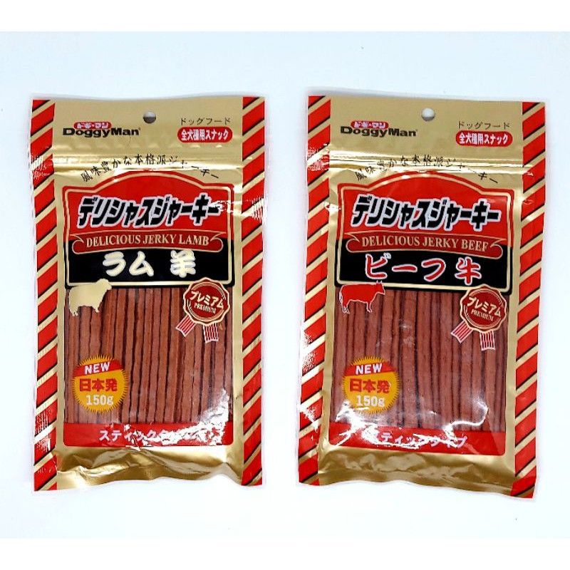 SNACK ANJING DELICIOUS JERKY BY DOGGYMAN