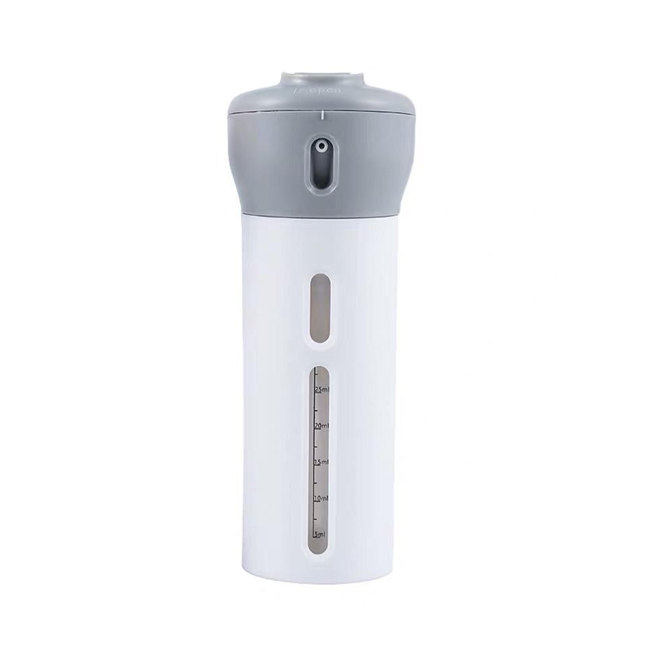 Smart travel bottle set 4in1 toiletries dispenser soap kit 4 in 1 botol refill sabun shampoo lotion