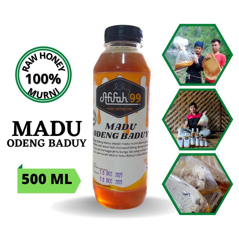 

Madu Murni Asli Original - Asli Madu Odeng 650gr (500ML) Dari Hutan Baduy - Madu Afifah