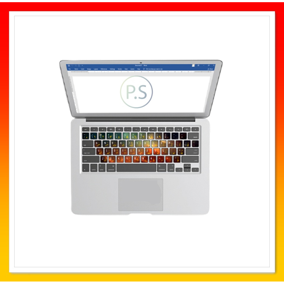 Stiker Keyboard Arab Sticker keyboard laptop dan komputer arabic Nebula