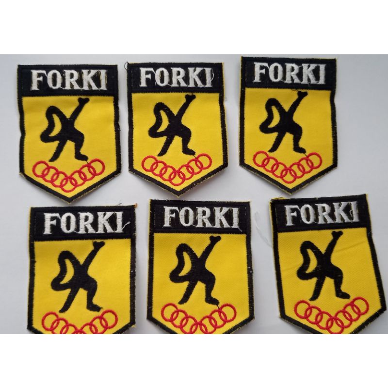 Bet Forki Karate Bordir / Logo / Badge