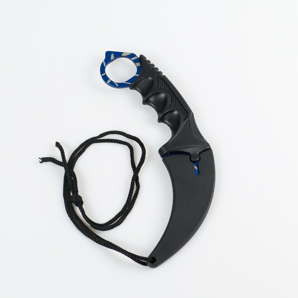 Vastar Pisau Karambit CS GO Collector Knife - H10 - Blue ST