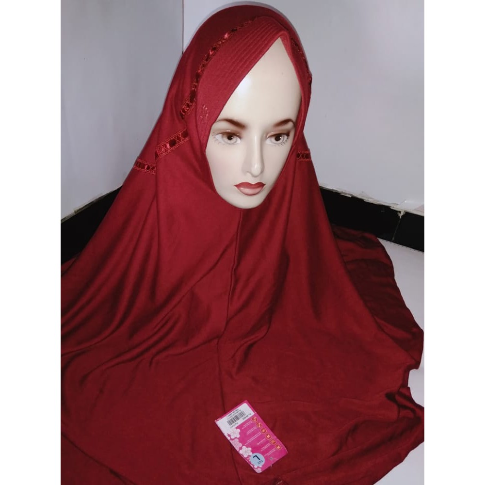 KERUDUNG SEKOLAH RABBANI hemy L pita atas jilbab sekolah rabani serut