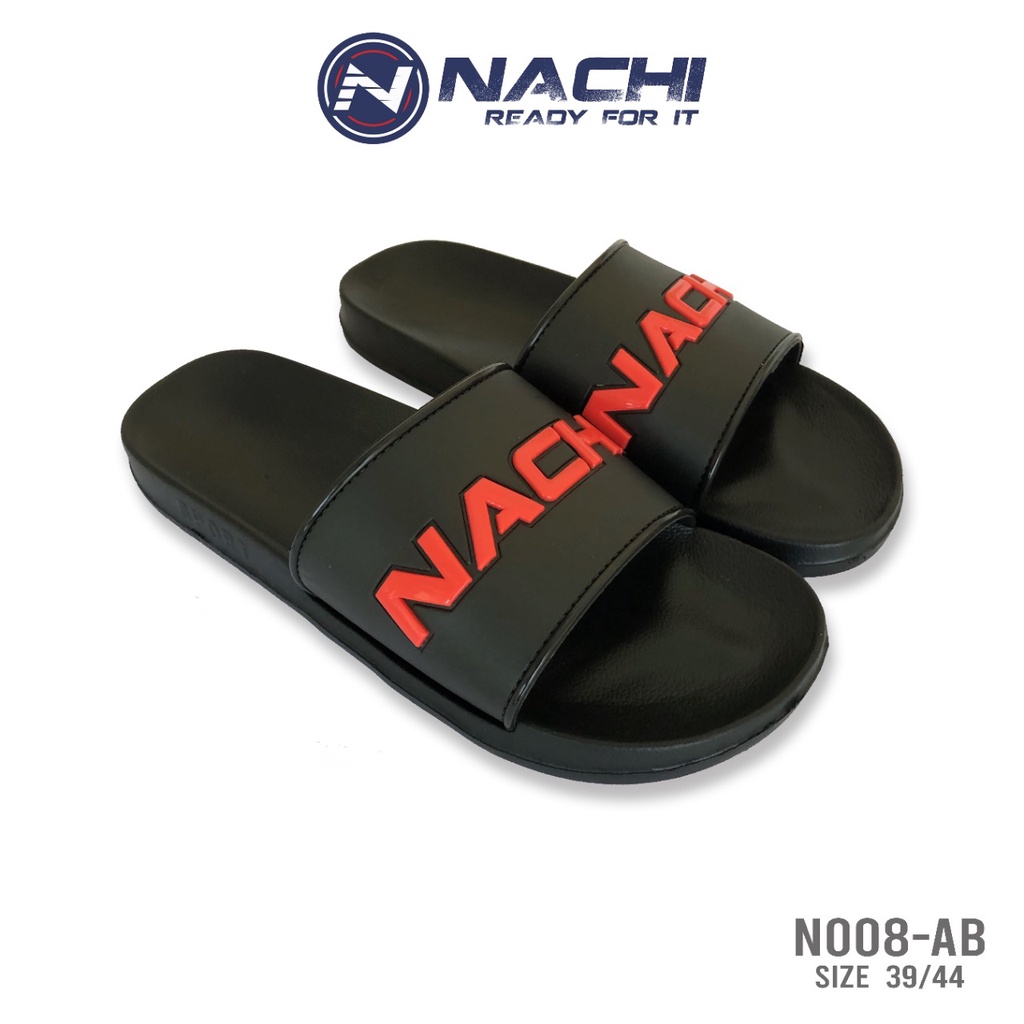 Sandal Slide Karet / Sendal Slop Pria Empuk Ringan &amp; Nyaman - N008 39/44