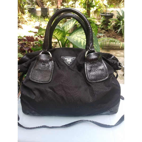 Tas Ala Prada zipper lempo