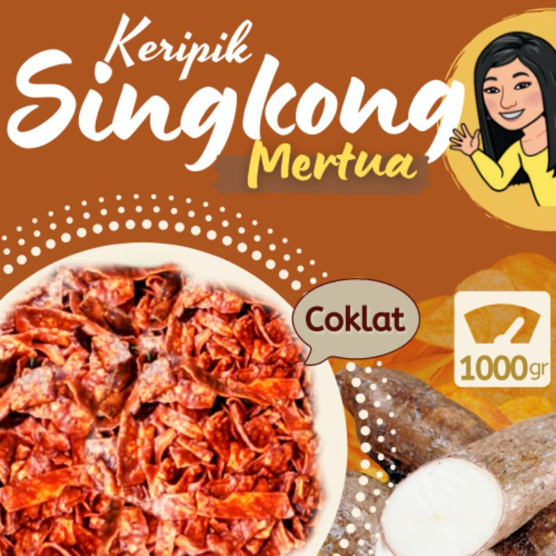 

keripik singkong coklat 1 kg