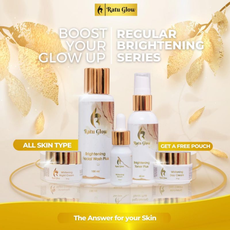 Ratu Glow Paket Regular Brightening Series Skincare Ori
