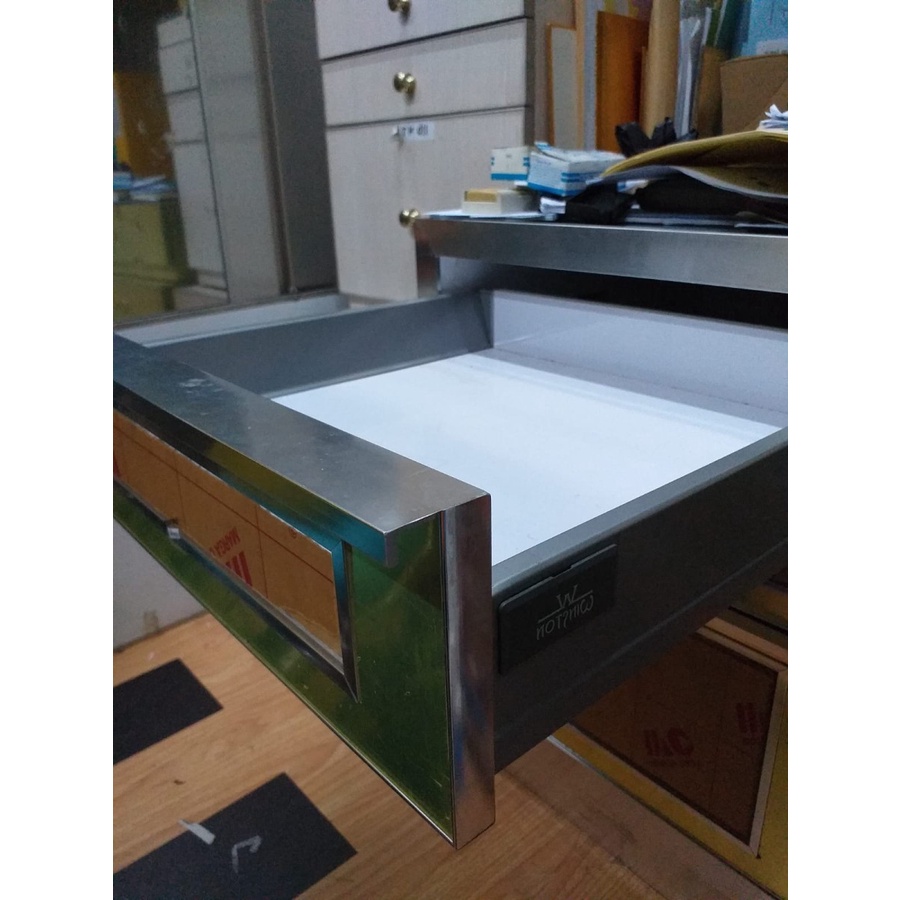 Rel / Rail Laci TANDEM BOX WINSTON 60 CM Soft Close Double Track