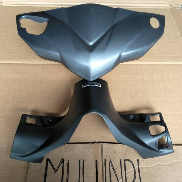 SET batok kepala depan belakang vario 110 fi led hitam abu dop 2015 2016 2017 2018 ABU-ABU ORIGINAL