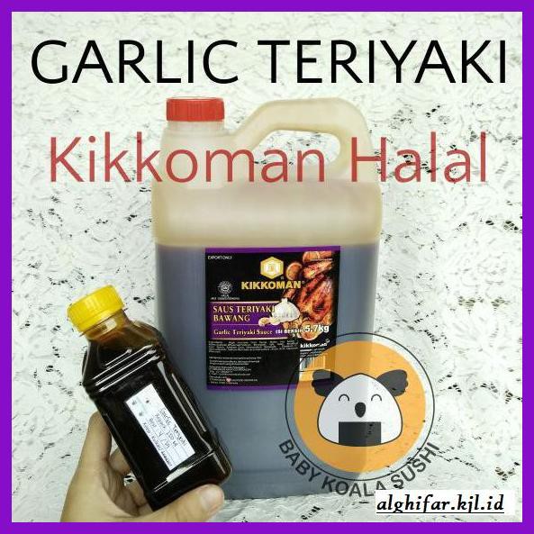 

gnidderdsaus- garlic teriyaki sauce 250ml by kikkoman | saus teriyaki aroma bawang -asliiiiii.