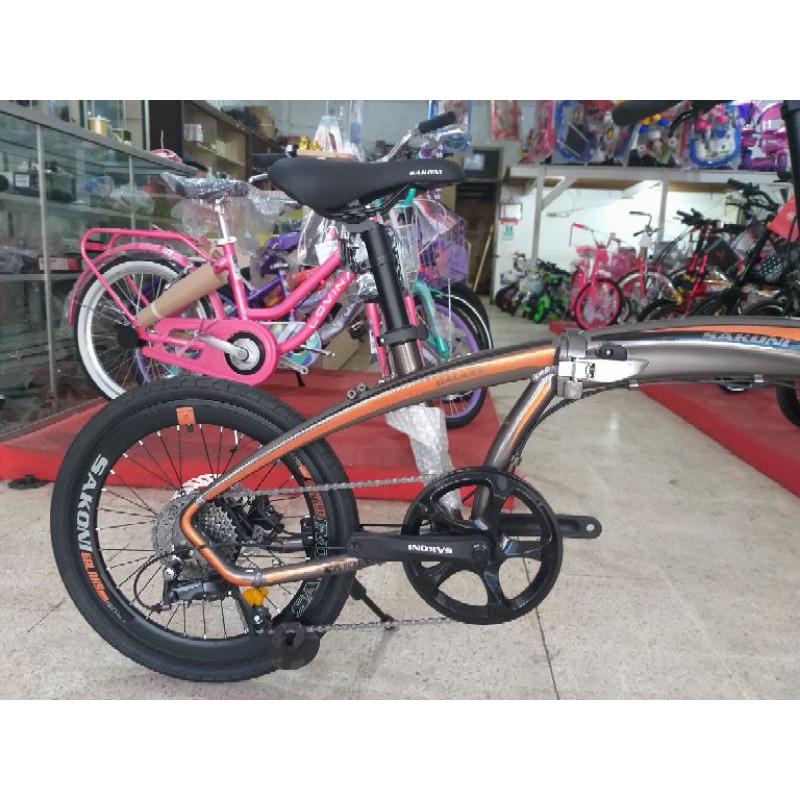 Sepeda Lipat Sakoni Galaxy ukuran 20
