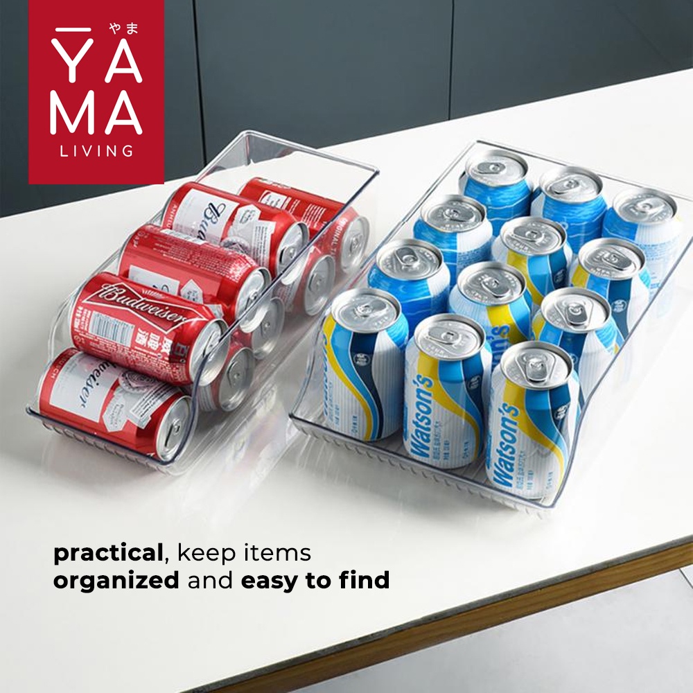 YAMA MARU Food Storage Organizer Kotak Kontainer Penyimpanan Makanan Minuman Kulkas