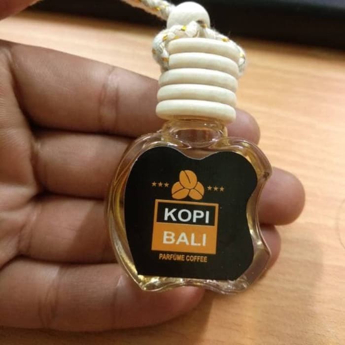 Parfum Kopi Bali Botol Kaca mobil Pengharum Pewangi mobil Gantung 10ml-1