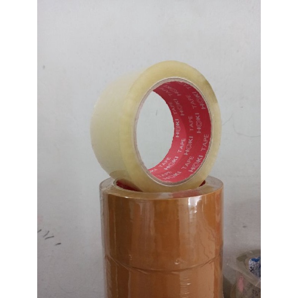 

hoki tape lakban opp tape perekat isolatip bukan daimaru uk 48mm x 90y full
