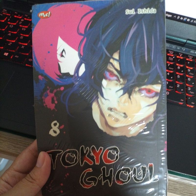 tokyo ghoul komik vol 8 segel