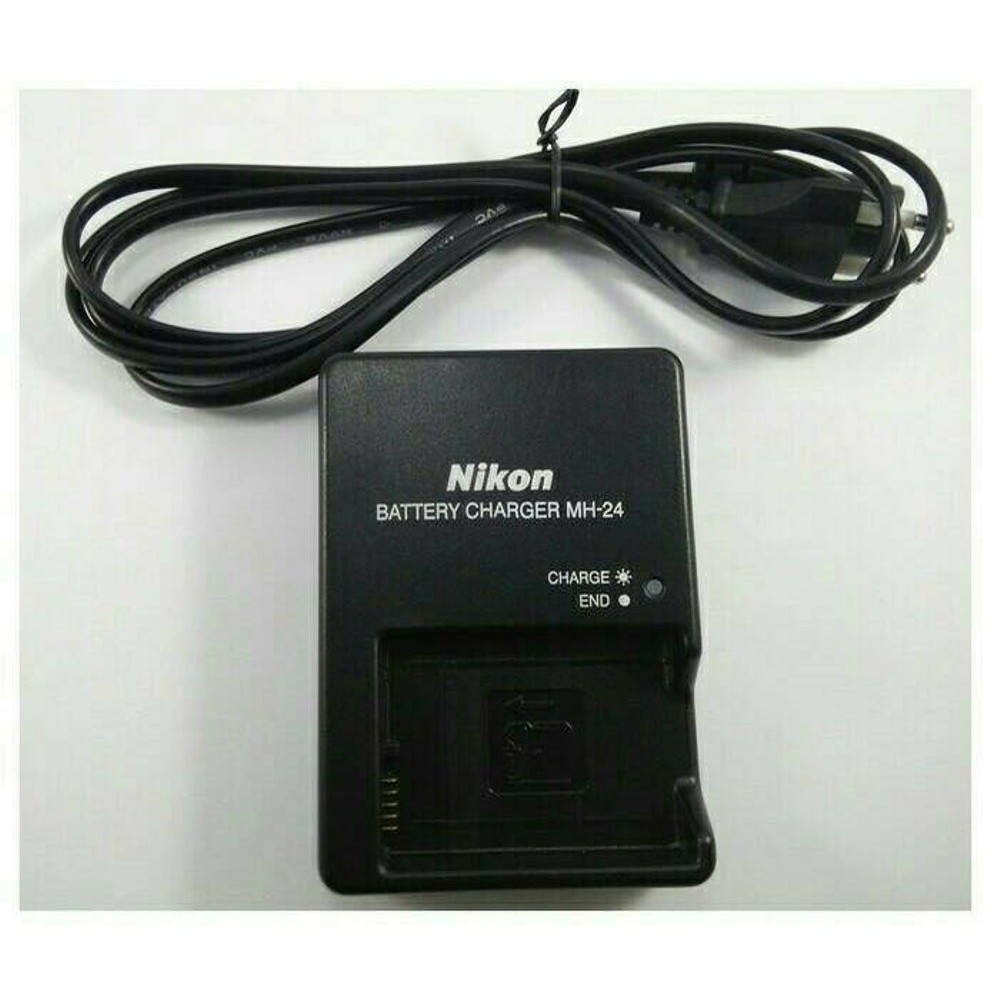 Charger DSLR Nikon MH-24 untuk Baterai Nikon EN-EL14 D3100 D3200 D5100