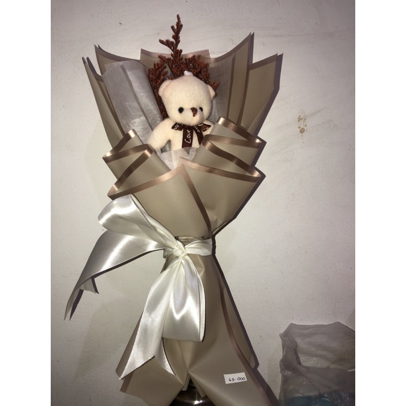 buket tedy bear boneka wisuda Bunga Potong Segar Tangerang Florist Supplier