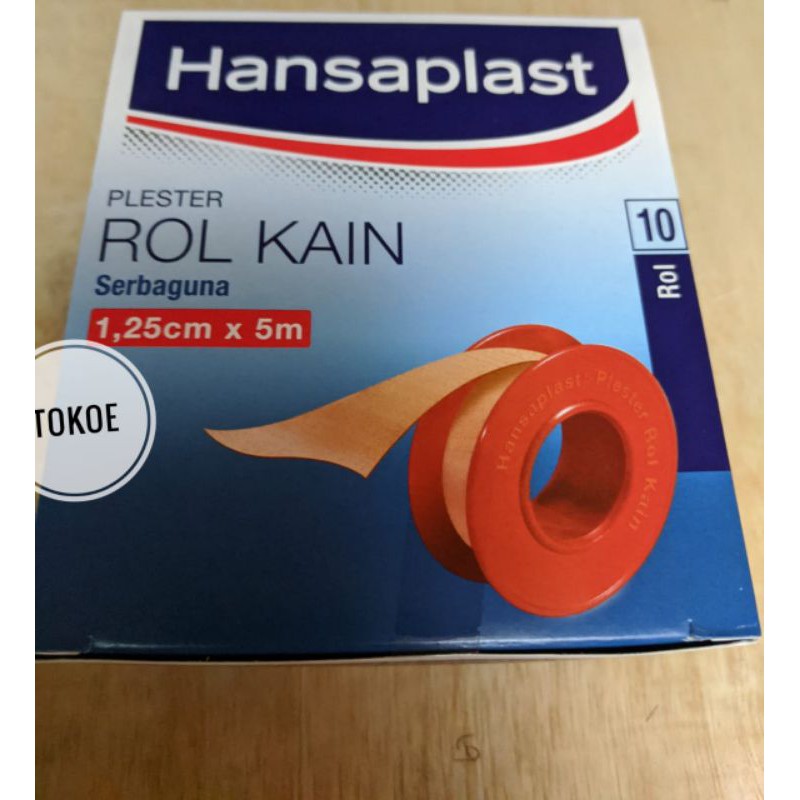 plester hansaplast 1,25cm x 5m