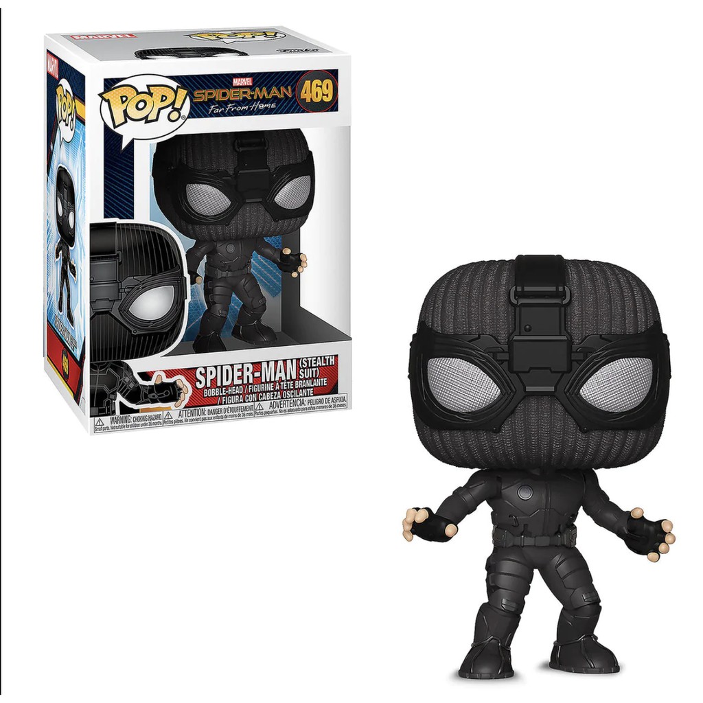 Funko POP! SPIDERMAN (STEALTH SUIT) 469 - Spiderman: Far From Home