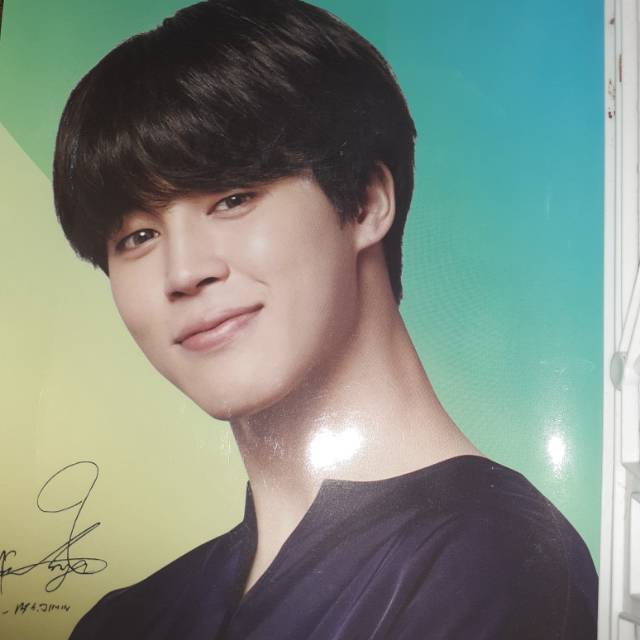 POSTER JIMIN BTS X LG