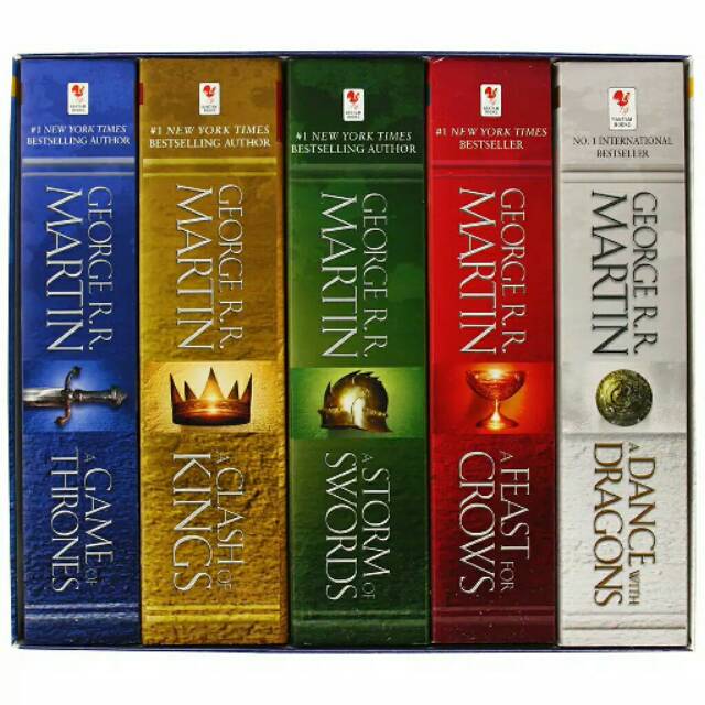 

Game of Thrones Collection George R.R. Martin 6 Books Set (Song of ice and fire)