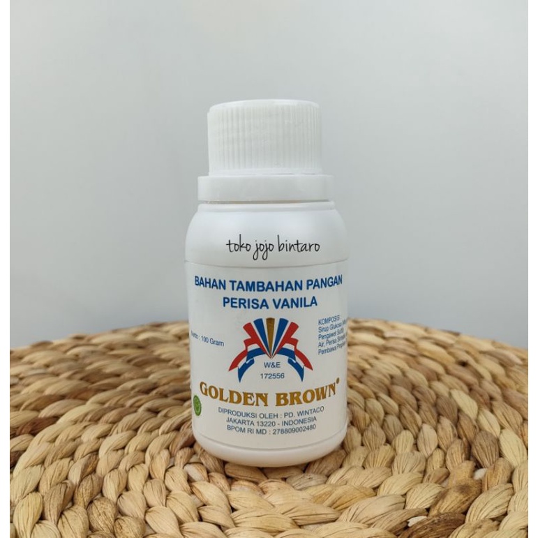 

GOLDEN BROWN PERISA VANILIE 100 GRAM VANILA PASTA