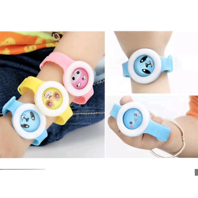 LS 348 -  Gelang LED Anti Nyamuk Penangkal Nyamuk Anak Bayi Mosquito Protector Bikit Guard Monster