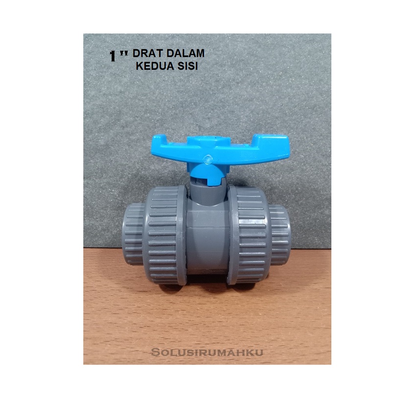 STOP KRAN + WATERMOOR DOUBLE SIDE PENGUIN 1" DRAT DALAM KEDUA SISI