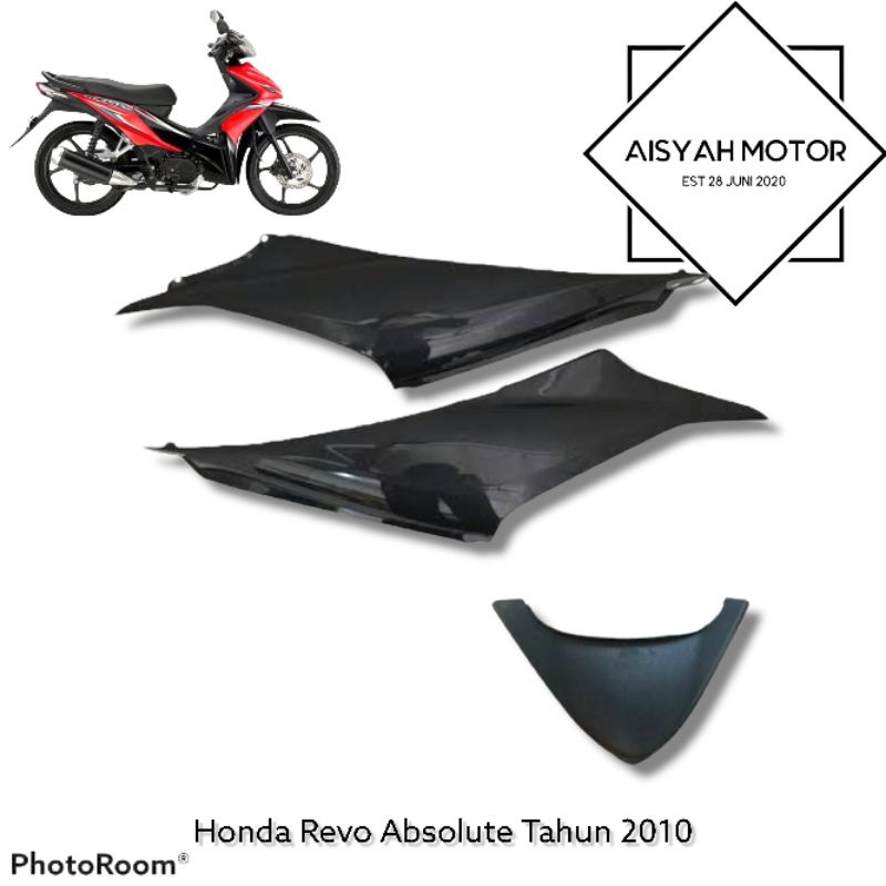 Bodi Halus Honda Revo Absolute Warna Hitam Tahun 2010