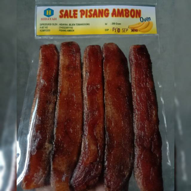 

Sale Pisang Basah Ambon