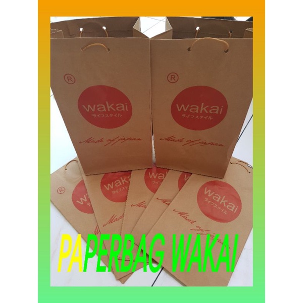 JUAL PAPERBAG WAKAI KANTONG SEPATU HARGA 1PIS