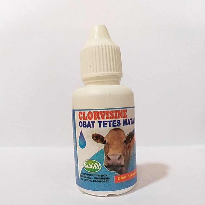 Clorvisine Obat Mata Obat tetes mata sapi kambing domba