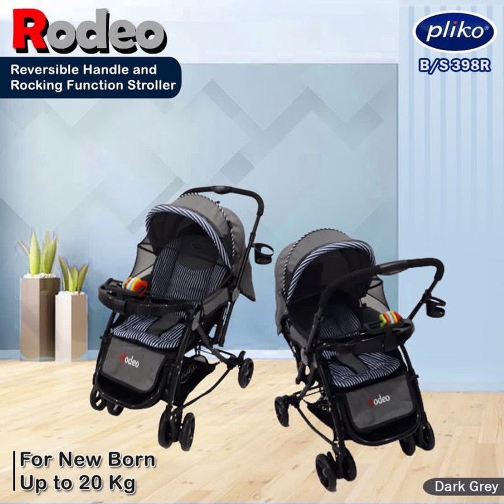 Bazar Sepeda - Kereta Dorong Pliko Rodeo Baby Stroller Bisa Ayun 398 R