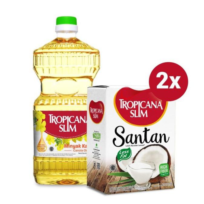 

Cuci Gudang Awal Tahun Tropicana Slim Minyak Kanola 946ml + 2 Box Santan Lowfat (5 Sch) Cuci Gudang