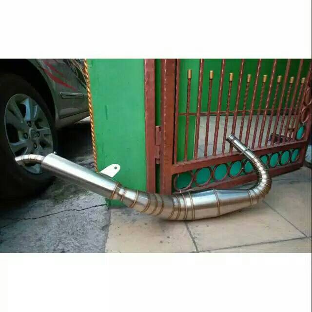 Knalpot yamaha rx king cobra polos tanpa merek knalpot rx king