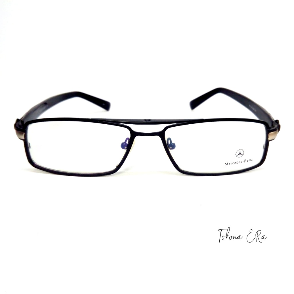 Frame kacamata wanita pria besi vintage